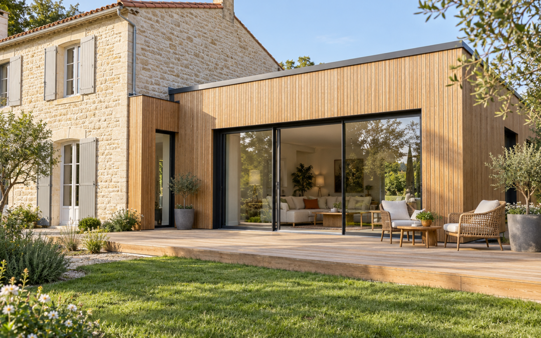 Extension d&rsquo;une maison à Clisson